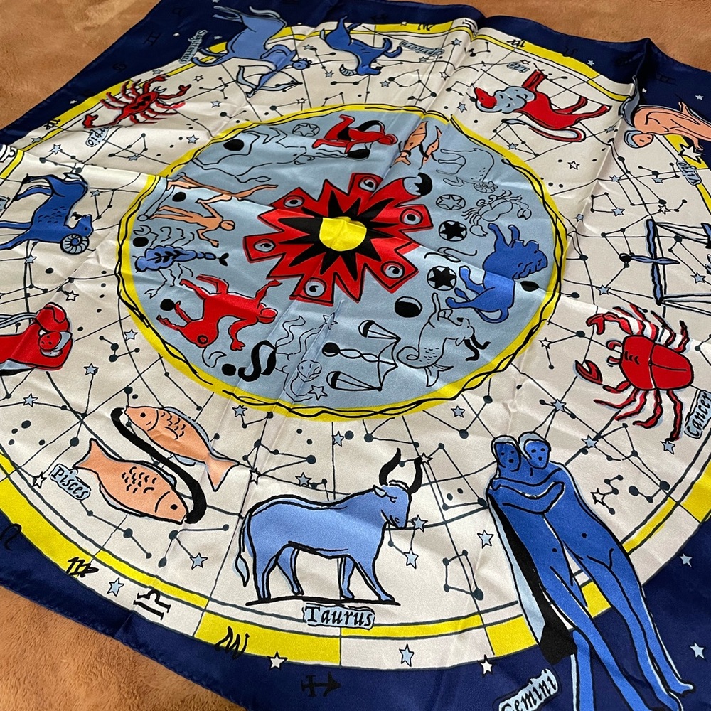 Zodiac scarf